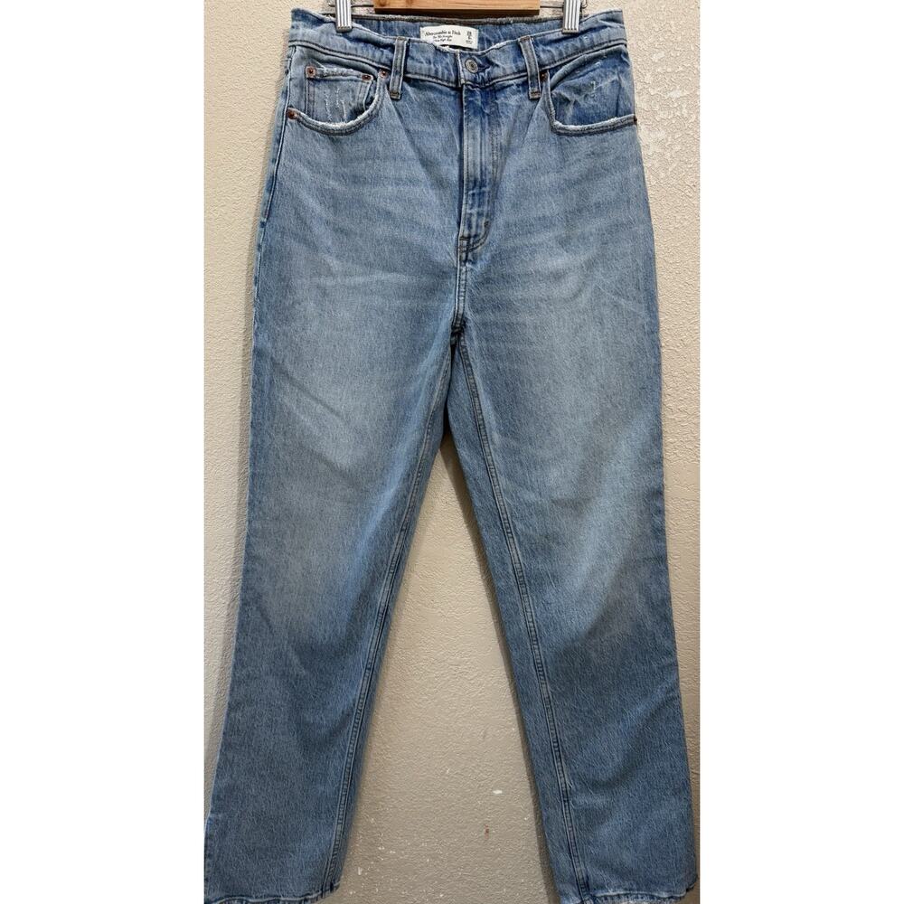 Abercrombie & Fitch The 90s Straight Ultra High Rise Women's Size 28 - Picture 2 of 5